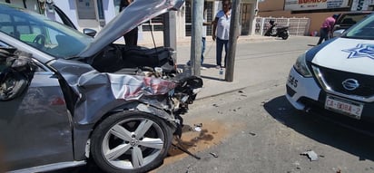 Daños materiales deja accidente vial en Piedras Negras 