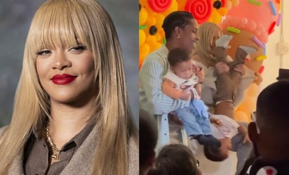 Rihanna es comparada con Michael Jackson por la manera en la que carga a su hijo