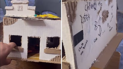 Le piden maqueta de Infonavit y lleva casa abandonada 