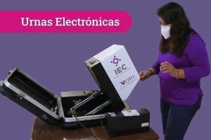 Utilizarán urnas electrónicas en el PREP