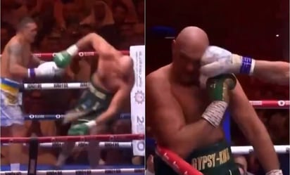 La brutal combinación que recibió Tyson Fury para perder ante Oleksandr Usyk