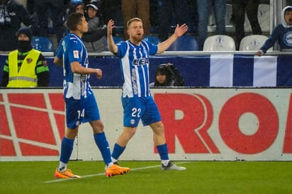 El Alavés obtiene la décima plaza con un gol de Carlos Vicente