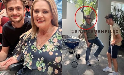 Hijo de Érika Buenfil comparte fotos junto a su padre por primera vez