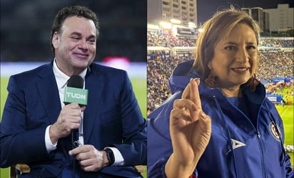 David Faitelson compara a Xóchitl Gálvez con Cruz Azul: “No la vaya a cruzazulear”