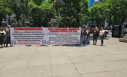 Padres de víctimas de la Guardería ABC realizan plantón frente a oficinas centrales del IMSS: Casi 15 años exigiendo justicia