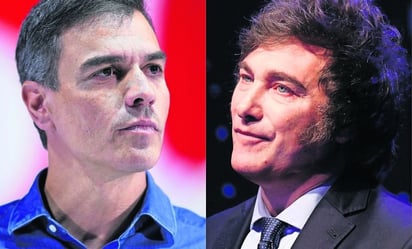 Milei se lanza otra vez contra Pedro Sánchez, asegura es el 'hazmerreír de Europa'