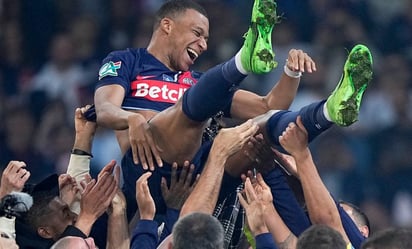 Kylian Mbappé se despide del PSG con la Copa de Francia: 'Siento un dolor en el corazón'