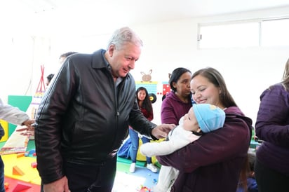 'Chema' Fraustro apuesta por el sano crecimiento de la niñez