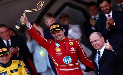 F1: Charles Leclerc gana el Gran Premio de Mónaco por primera vez en su carrera