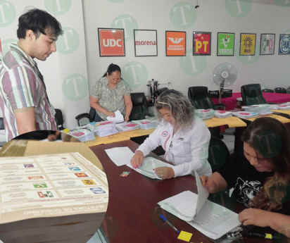 INE comienza distribución de paquetes electorales en distrito 03