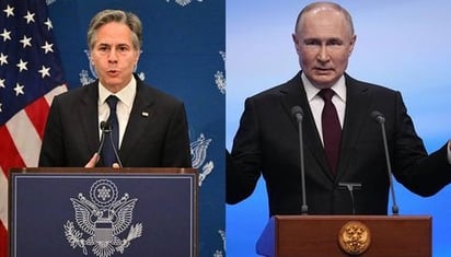 EU no ha alentado ataques ucranianos contra territorio ruso, responde Blinken a Putin