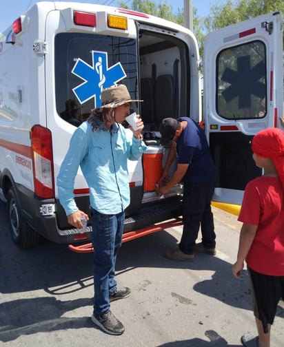 Incrementan salidas de ambulancias por altas temperaturas