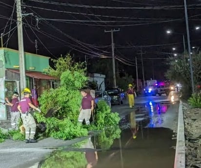 Frente frío llega con lluvias para Monclova