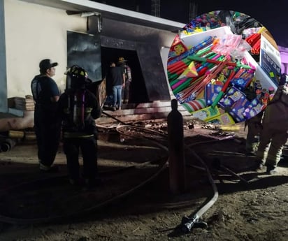 Reportan explosión e incendio de bodega con pirotecnia en Mazatlán, Sinaloa