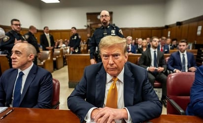 Trump, culpable de los 34 cargos en su contra por falsificar registros comerciales en caso Stormy Daniels