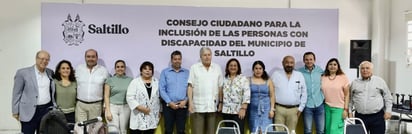 Consejo para inclusión de discapacitados lleva a cabo una sesión