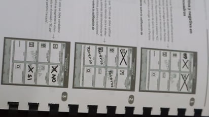 ¡Cuidado!, al votar debe quedar clara la intención del voto para evitar confusiones de las alianzas