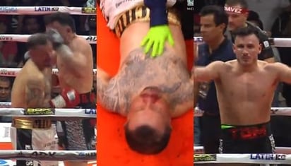 VIDEO: Omar Chávez gana por nocaut y su rival se convulsiona en el ring