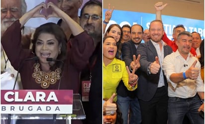 Clara Brugada y Santiago Taboada se declaran ganadores como jefe de Gobierno de la CDMX