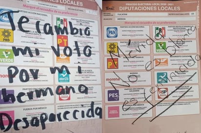 '¡Queremos votar, traigan las boletas!'