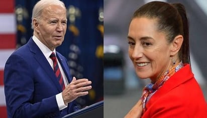 Joe Biden felicita a Claudia Sheinbaum por su triunfo