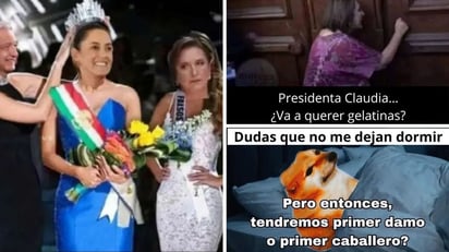 Memes del triunfo virtual de Sheinbaum como presidenta 