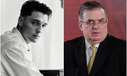 ¿Peso Pluma le copió el look a Marcelo Ebrard con nuevo corte de cabello? Excanciller lo “cachó”