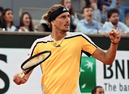 Zverev regresa por cuarto año consecutivo a las semifinales de Roland Garros