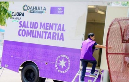 Jiménez recibió una brigada de salud mental