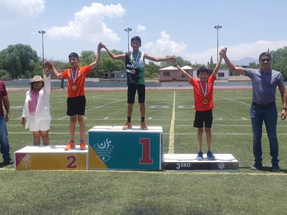 Hermanitos destacan en la Olimpiada Estatal de Atletismo  