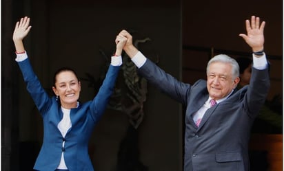 AMLO sobre Sheinbaum: 'Es algo extraordinario, excepcional, lo mejor que le pudo haber pasado a México'