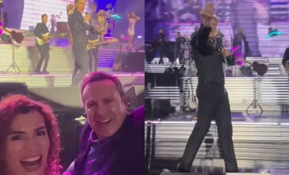 Alan Tacher emocionado por la experiencia que tuvo con Luis Miguel en pleno concierto