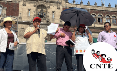 CNTE levanta plantón en el Zócalo tras recibir respuesta del Gobierno Federal: El vocero de la CNTE exhortó a quienes integrarán la próxima legislatura realizar reformas a favor de los trabajadores.