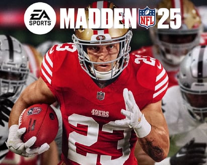 Será McCaffrey el primer corredor en portada del “Madden NFL 25” desde el 2013