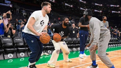 Finales NBA: En el campo de entrenamiento de Mavs, donde Doncic e Irving crean su magia