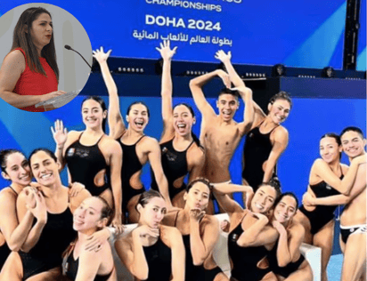 Equipo de natación artística gana demanda y juez ordena a CONADE pagar becas