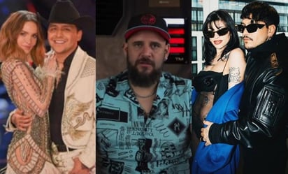 El Temach defiende a Christian Nodal y explota contra sus ex: “lo agarran de su puerquito'