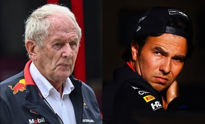 Helmut Marko califica la sanción que se le impuso a Checo Pérez como 'demasiado dura'