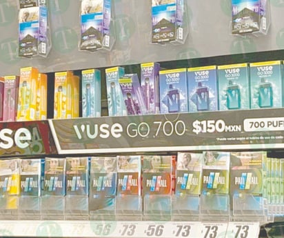 Vapes se venden sin problemas en OXXO 