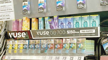 'Vapes' se venden sin problemas en OXXOS 