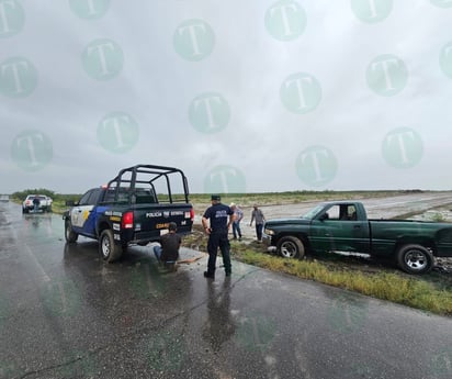 Se une Policía Estatal en apoyo a población ante lluvias  