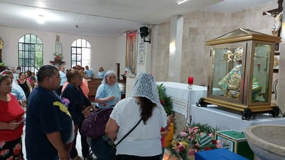 La Virgen de San Juan de los Lagos llega a la parroquia Sagrada Familia