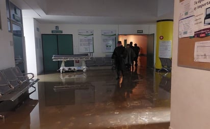 Se inundan 4 áreas del Hospital de la Niñez Oaxaqueña