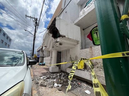 Negocios en la Zona Centro dañados por las lluvias