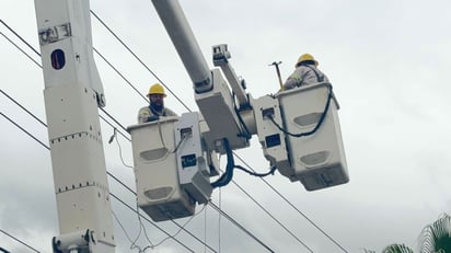 En Nuevo León inicia CFE reparaciones en transformadores tras 'Alberto'