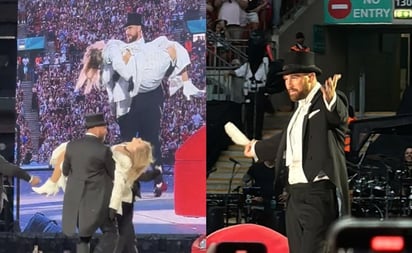 Travis Kelce 'deja atrás' a la NFL y se convierte en bailarín de Taylor Swift