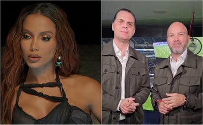 Anitta sorprende y se suma a las transmisiones con Christian Martinoli y Luis García