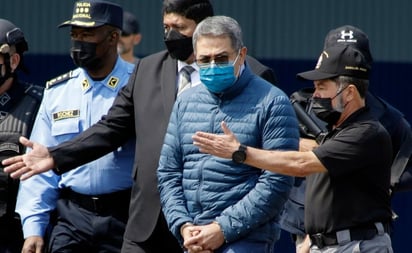 Expresidente de Honduras, Juan Orlando Hernández, es condenado a 45 años de prisión por narcotráfico