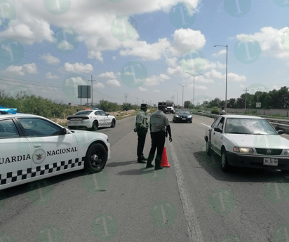 Operativo de Guardia Nacional en carretera 57