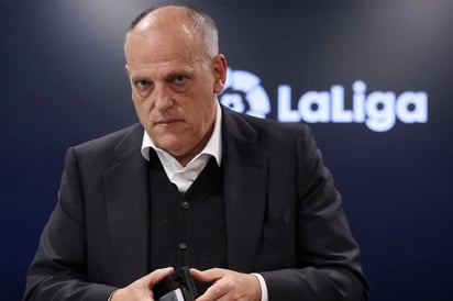 Asegura Tebas que Vinicius es un líder contra el racismo: “Sin él se olvidarían muchos temas”